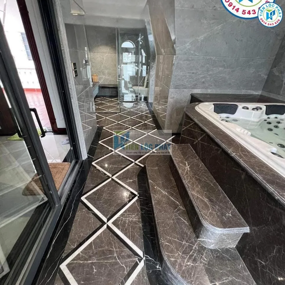 Đá Marble Xám Ý