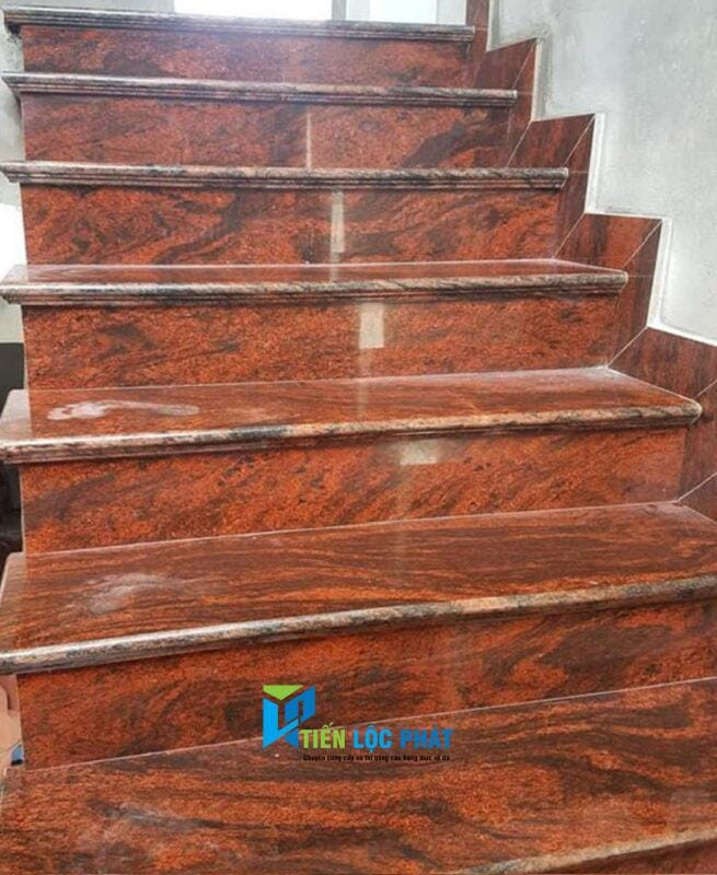 Cầu thang đá đỏ sa mạc Cầu thang đá đỏ sa mạc