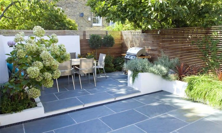 Cách lát đá sân vườn đẹp