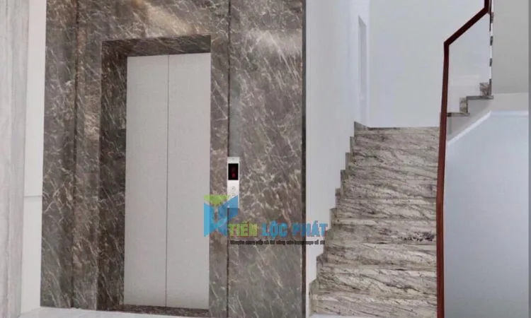 Đá Granite ốp thang máy