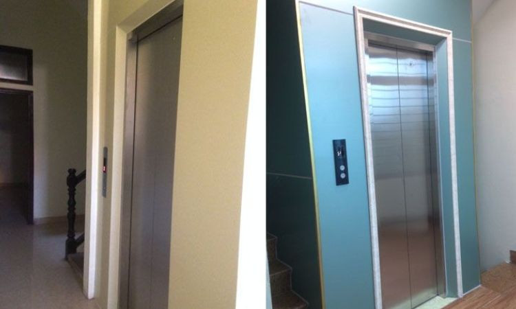 Tấm Aluminium (Alu) ốp thang máy