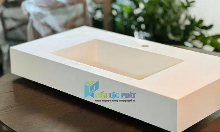 Bàn đá lavabo treo tường