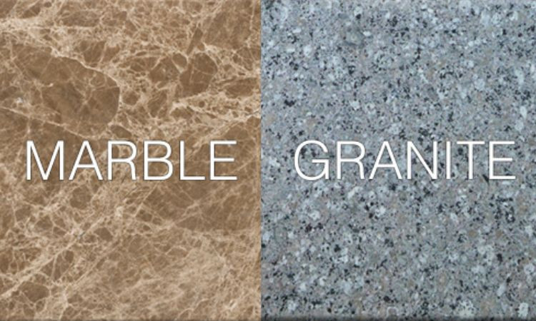 So sánh đá cẩm thạch và đá hoa cương