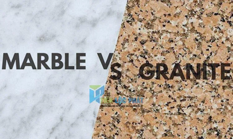 đá cẩm thạch và đá hoa cương