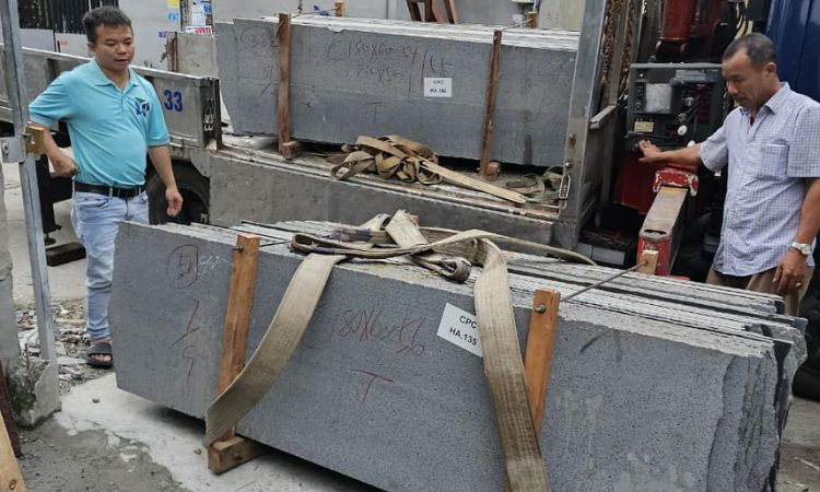 thi công đá hoa cương tại Biên Hòa