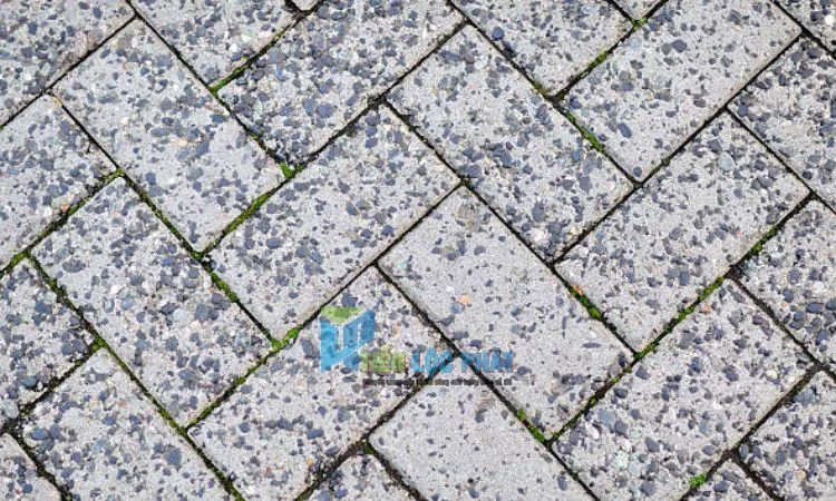 đá lát sân vườn texture