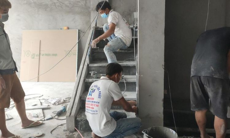 ốp cầu thang Granite