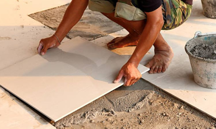 kỹ thuật lát đá sân vườn