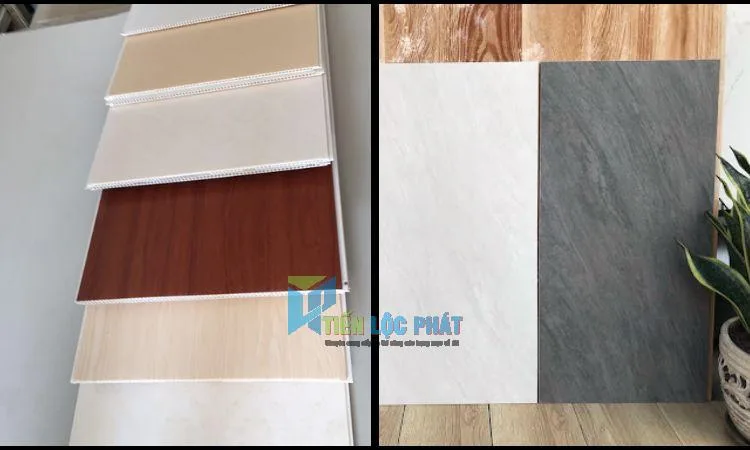 Nên ốp tường bằng gạch hay nhựa