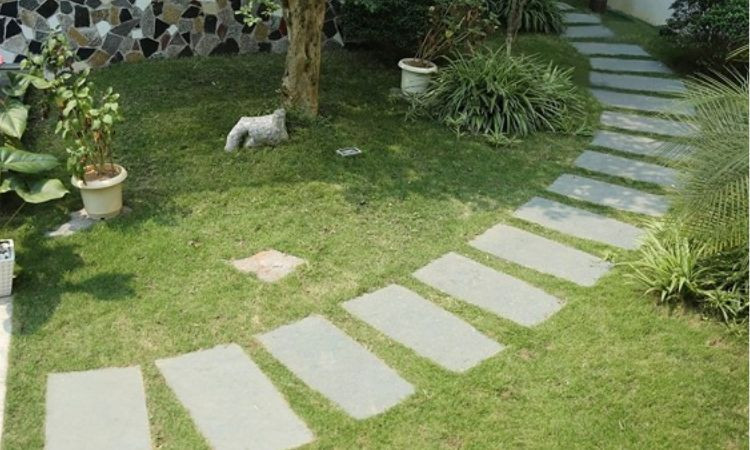 Lối đi lát đá tự nhiên