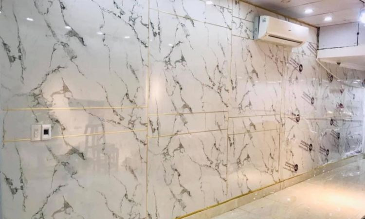 tấm dán tường PVC