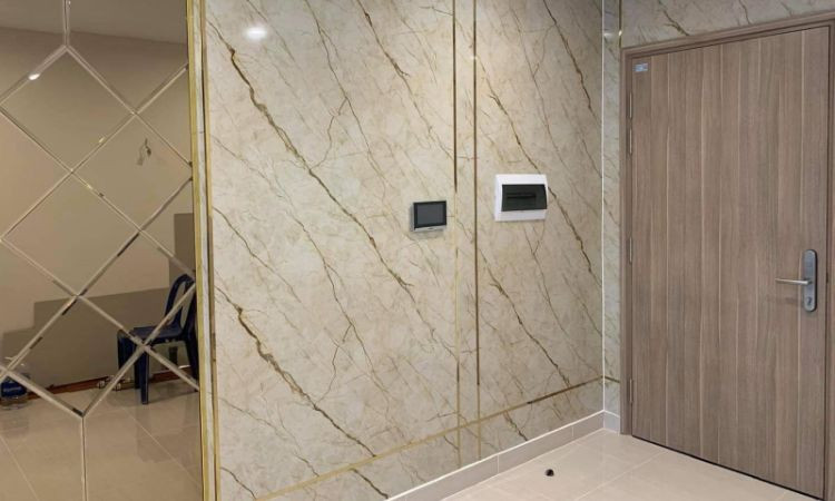 tấm nhựa ốp tường giả đá