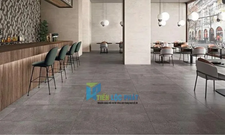 gạch lát nền quán cà phê