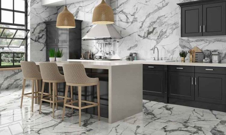 cách phối gạch ốp nhà bếp