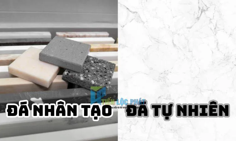 So sánh giá đá nhân tạo và đá tự nhiên