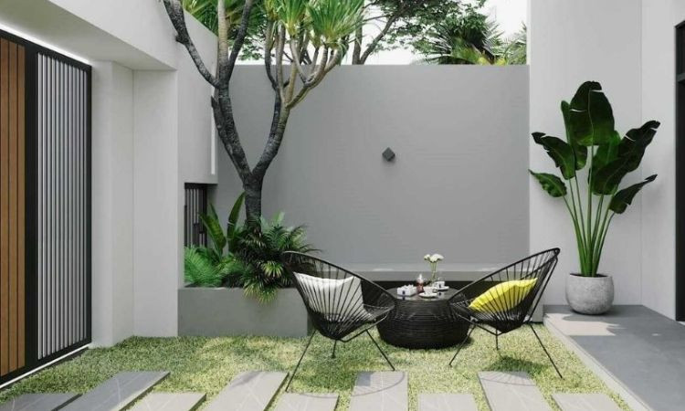 Tận dụng đa dạng không gian sân vườn