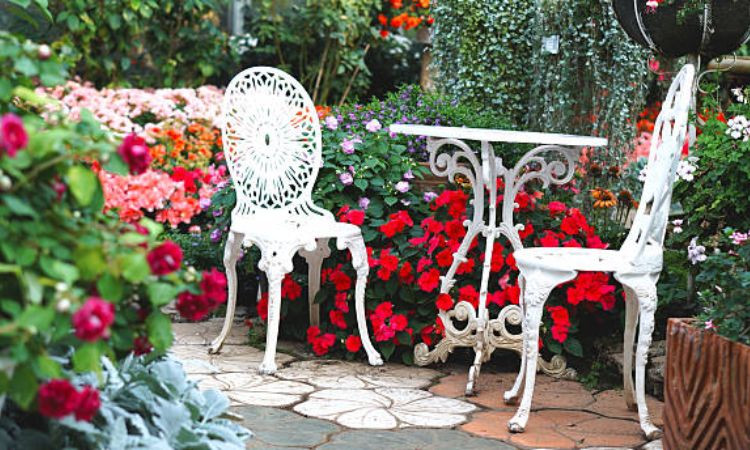 sân vườn phong cách châu âu