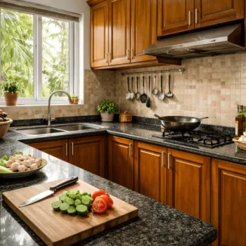 Đá Tự Nhiên Ốp Bếp: Giải Pháp Bền Vững Cho Không Gian Nấu Nướng