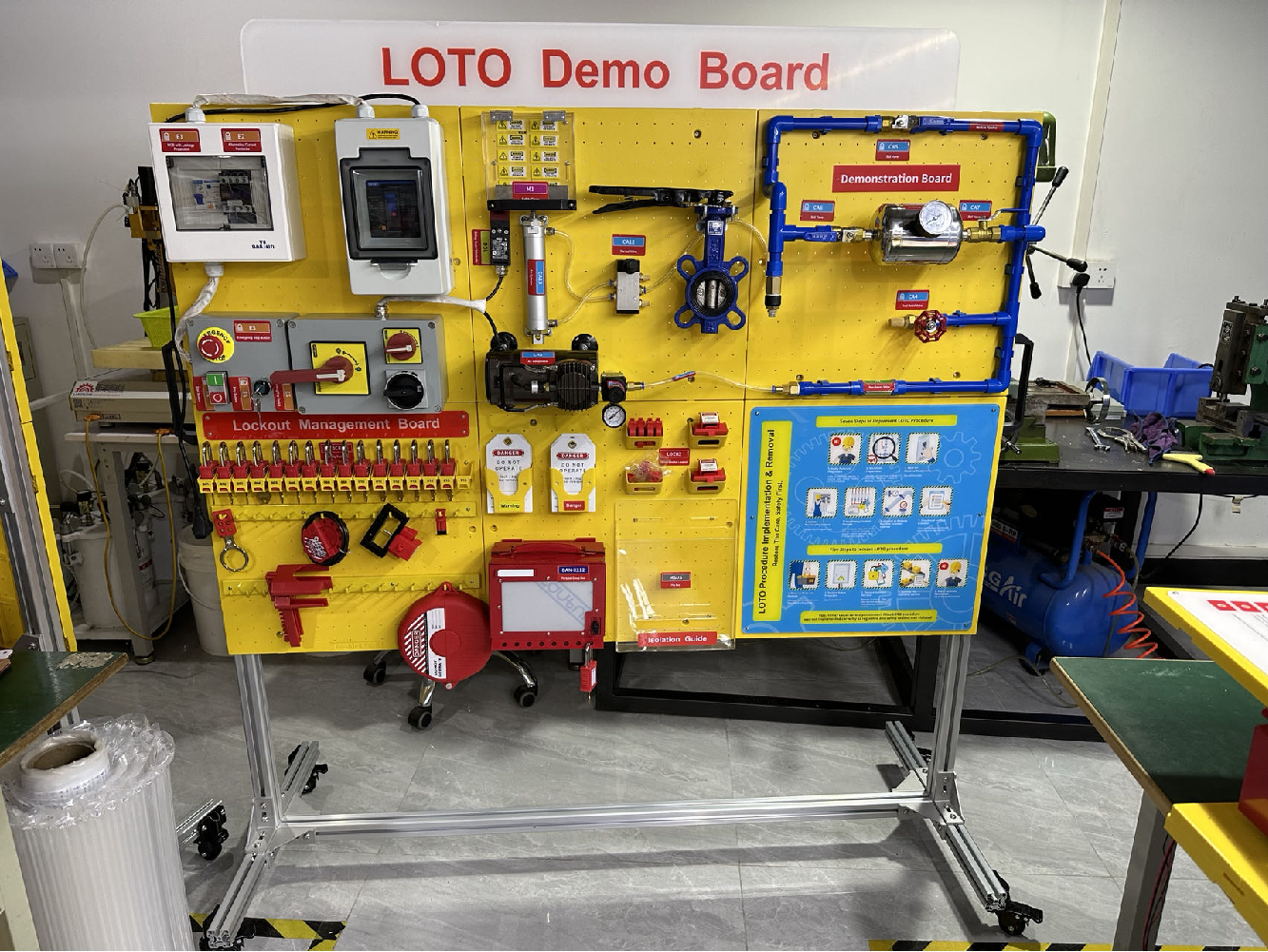 LOTO Demonstration Board