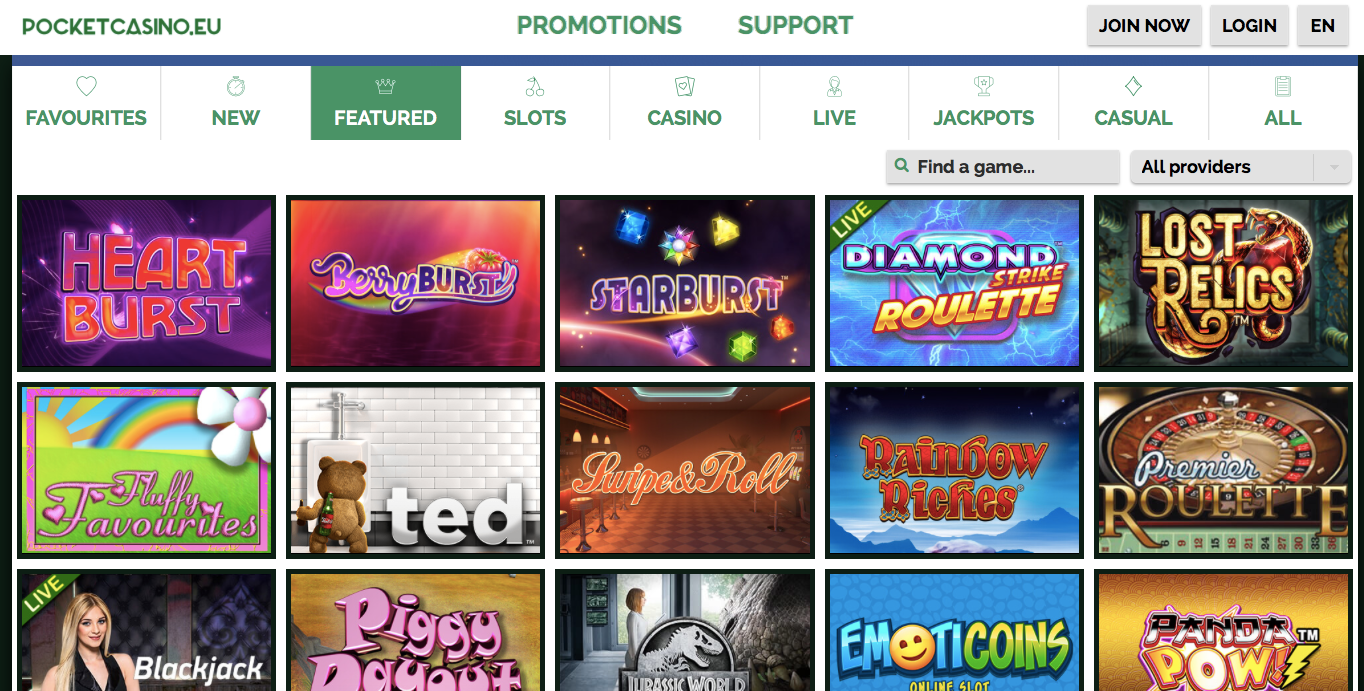 Pocket Casino EU | Sister Sites & Bonuses For 2025 | Slotfruit