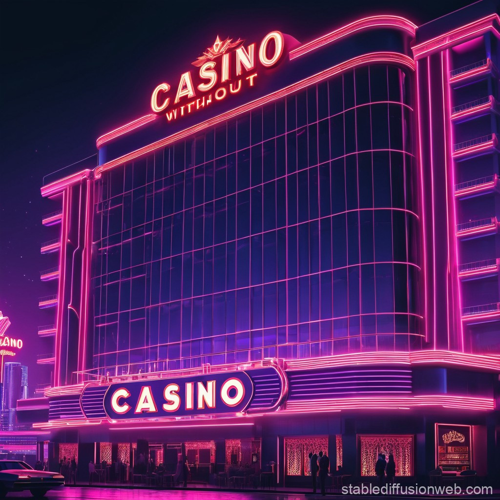 Gold and Red Casino Poster | Stable Diffusion Online