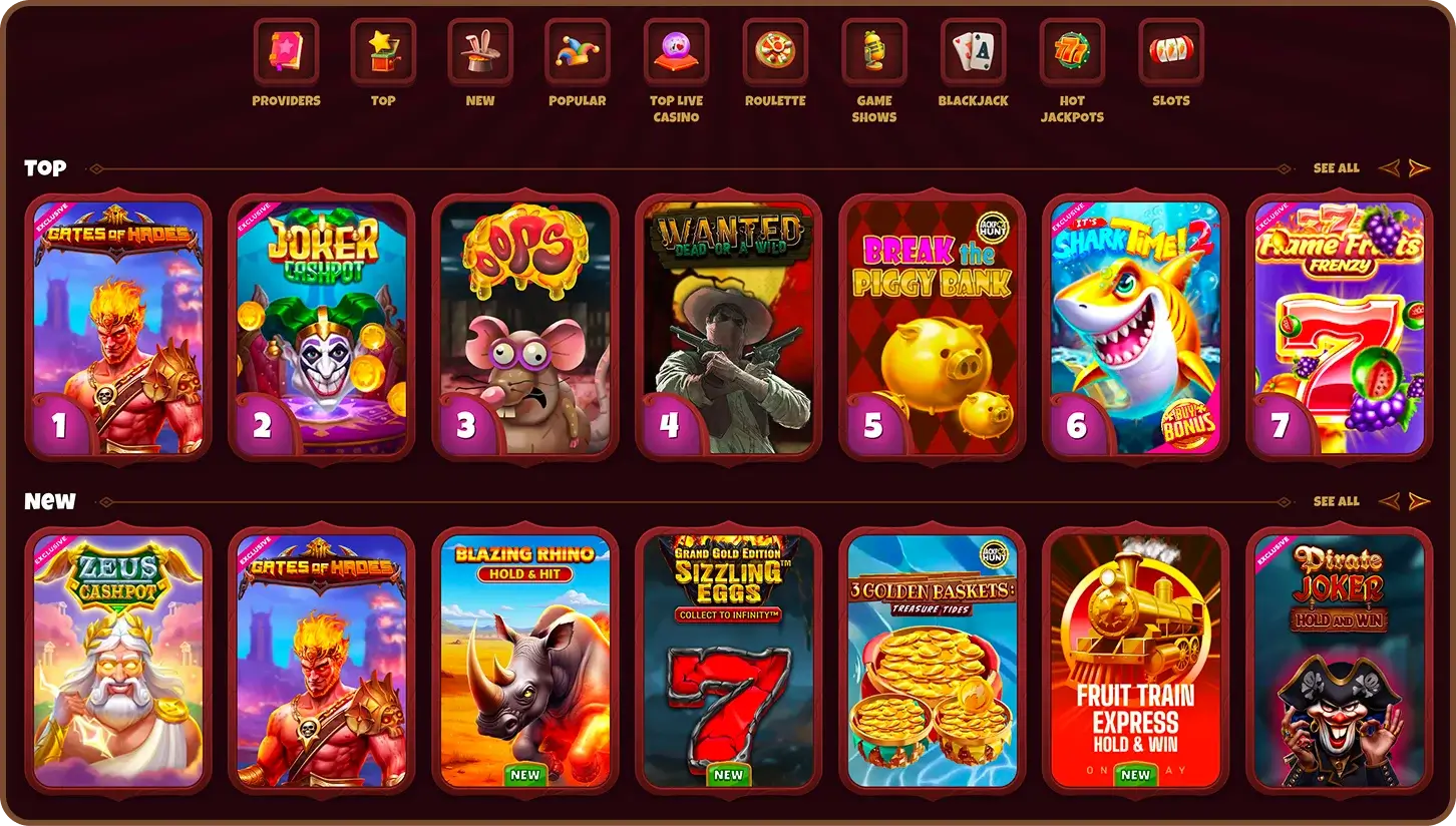 Magius Casino Online 2025 – 100% Welcome Bonus to 750 AUD + 200 FS