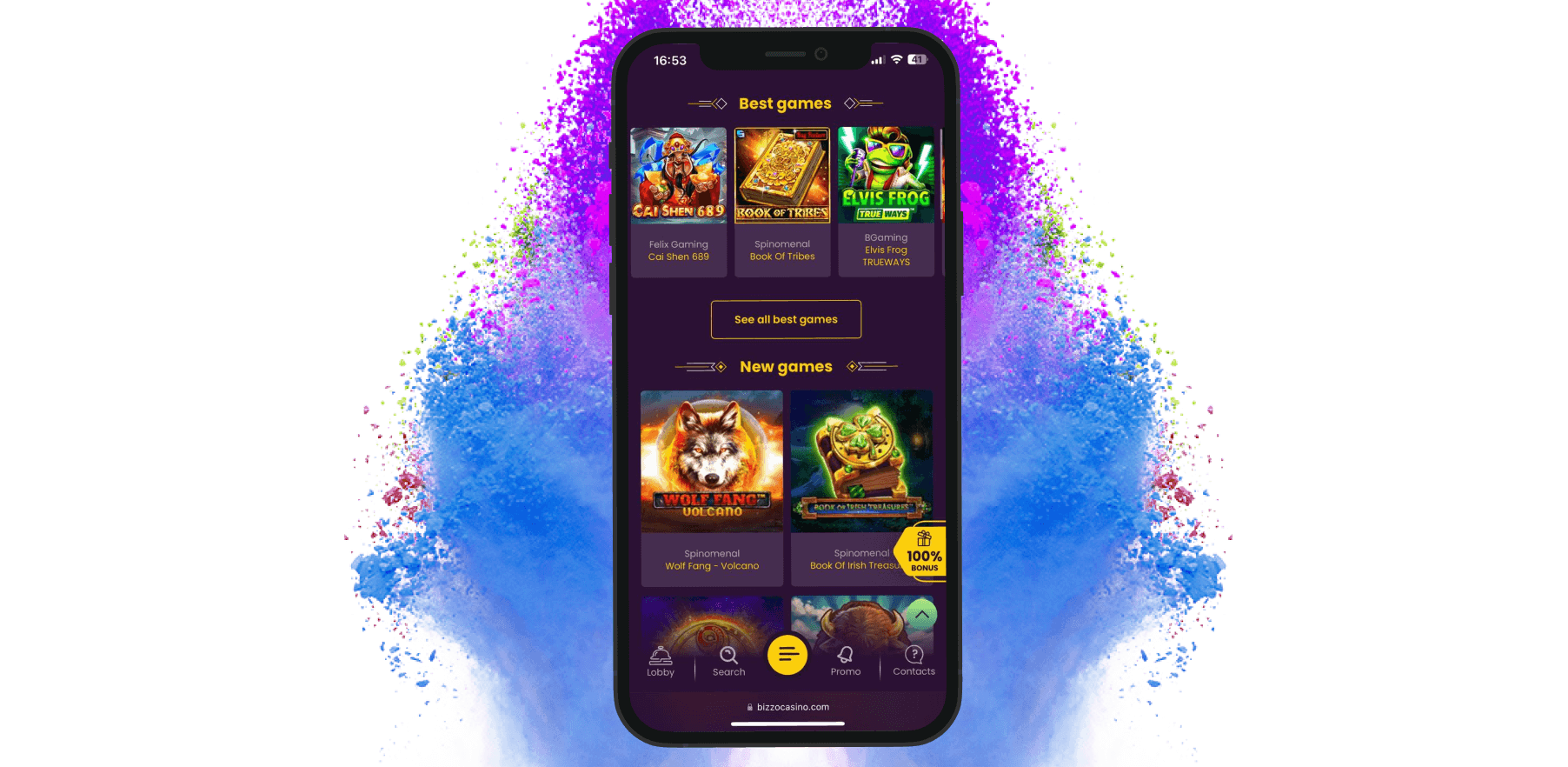 Bizzo Casino NZ has an impressive collection of more than 3000 games!
