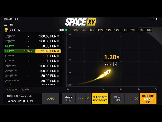 Spielen Space XY Strategie Spiel wie man gewinnt