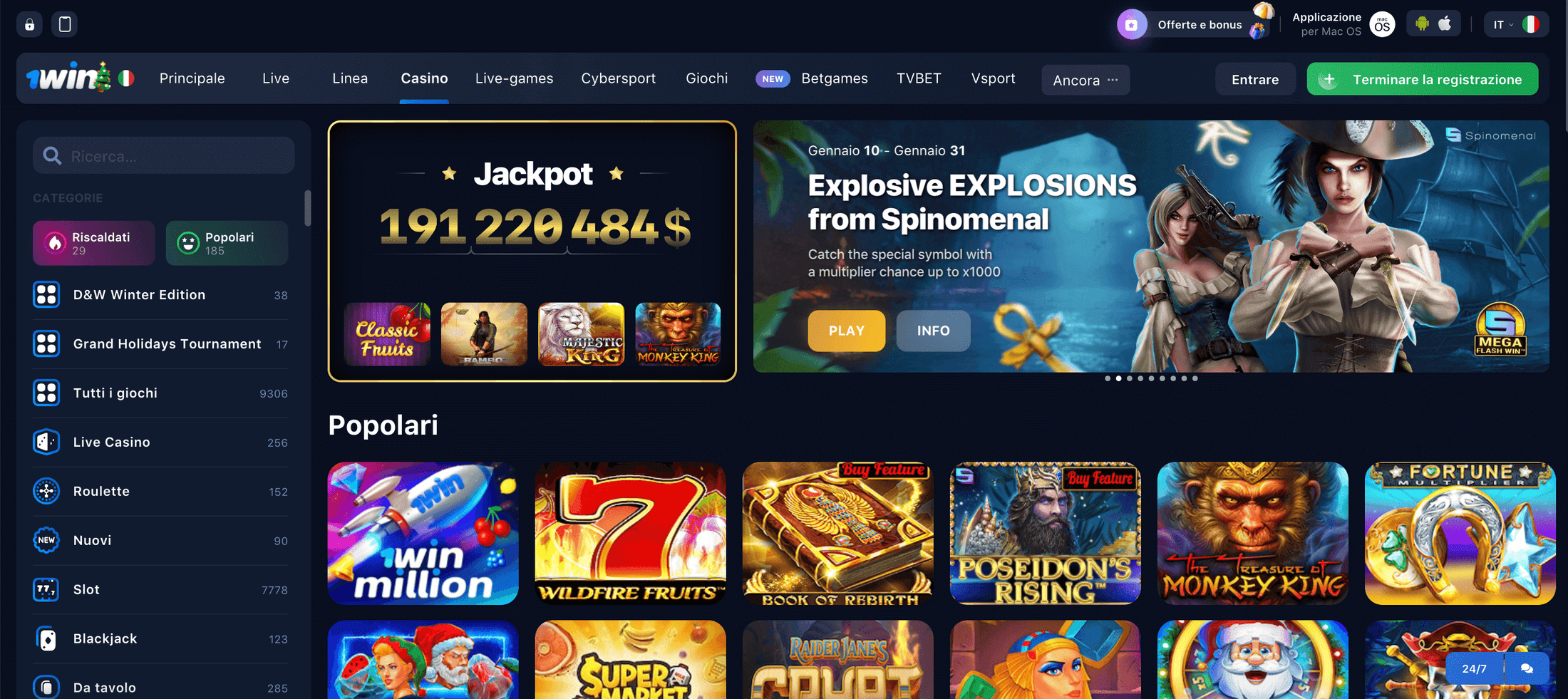 1win Casino Recensione Online 2023 | Bonus 500% Sul Primo Deposito