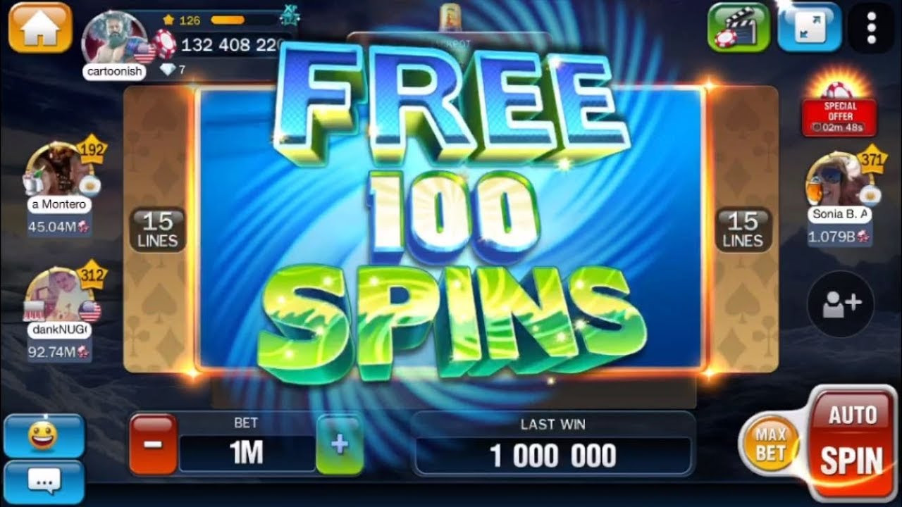 100 FREE SPINS ON SLOTS CASINO - HUGE 10 MILLION DOLLARS WIN ...