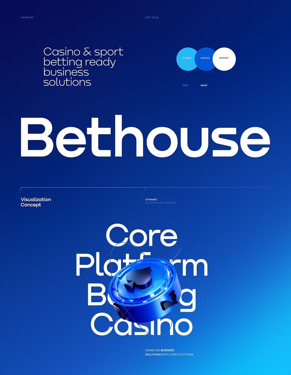 Bethouse: Crypto Casino& Betting Provider on Behance | Website design ...