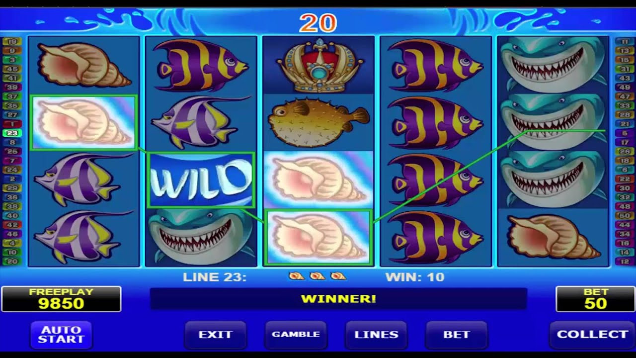 Wild Shark Slots - Bitcoin Casino Games - YouTube