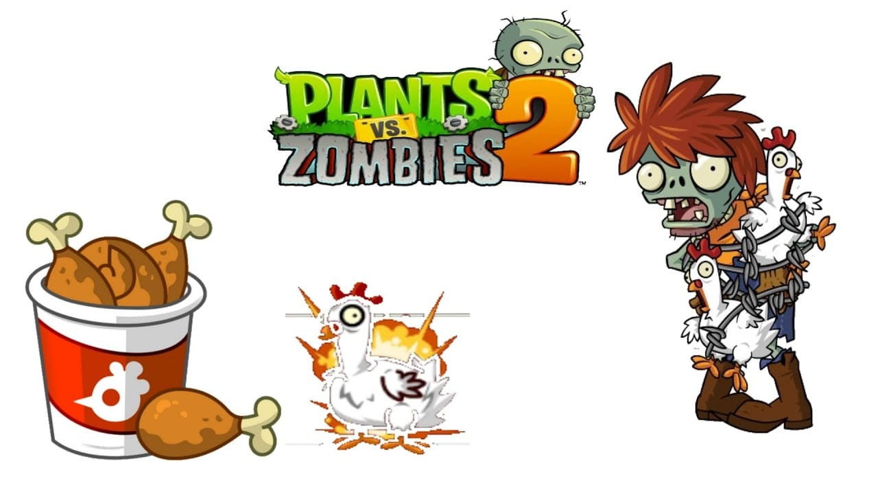 Растения против зомби 2/Plants vs Zombies 2 : Chicken Week is on - YouTube