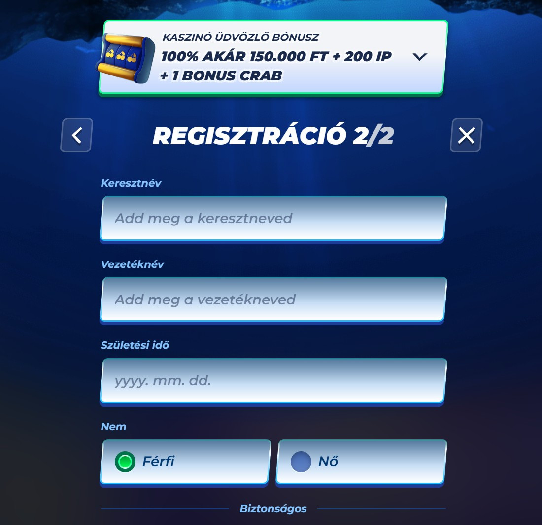 BassBet Casino 🎁 100% akár 150,000 HUF + 200IP