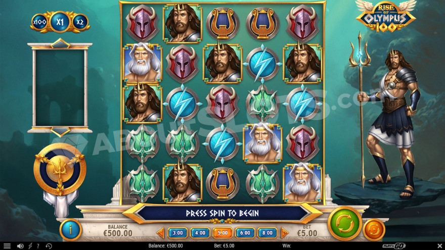 Rise of Olympus 100 (Play'n GO) Slot Review - 💎AboutSlots