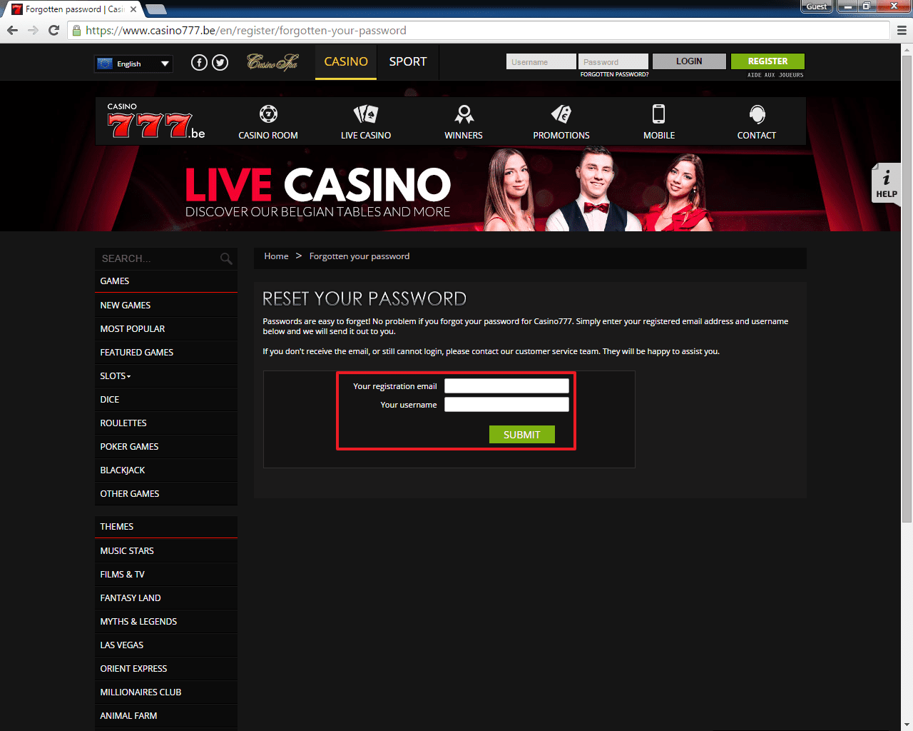 777 Casino Login | casinologin