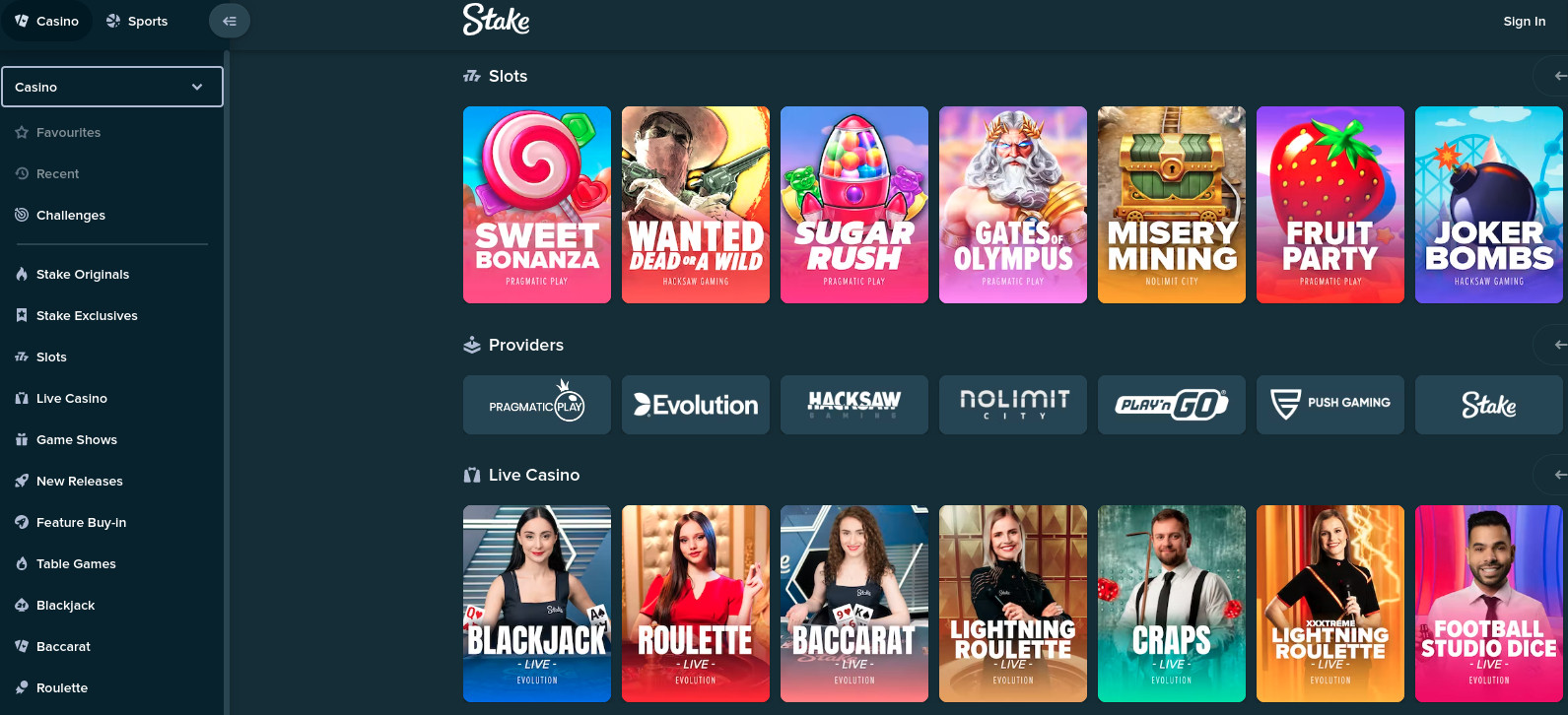 Stake Crypto Casino & Gambling Review 2024