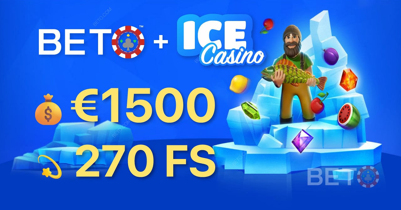 Ice Casino Review 2026 » €1500 + 270 FS Bonus