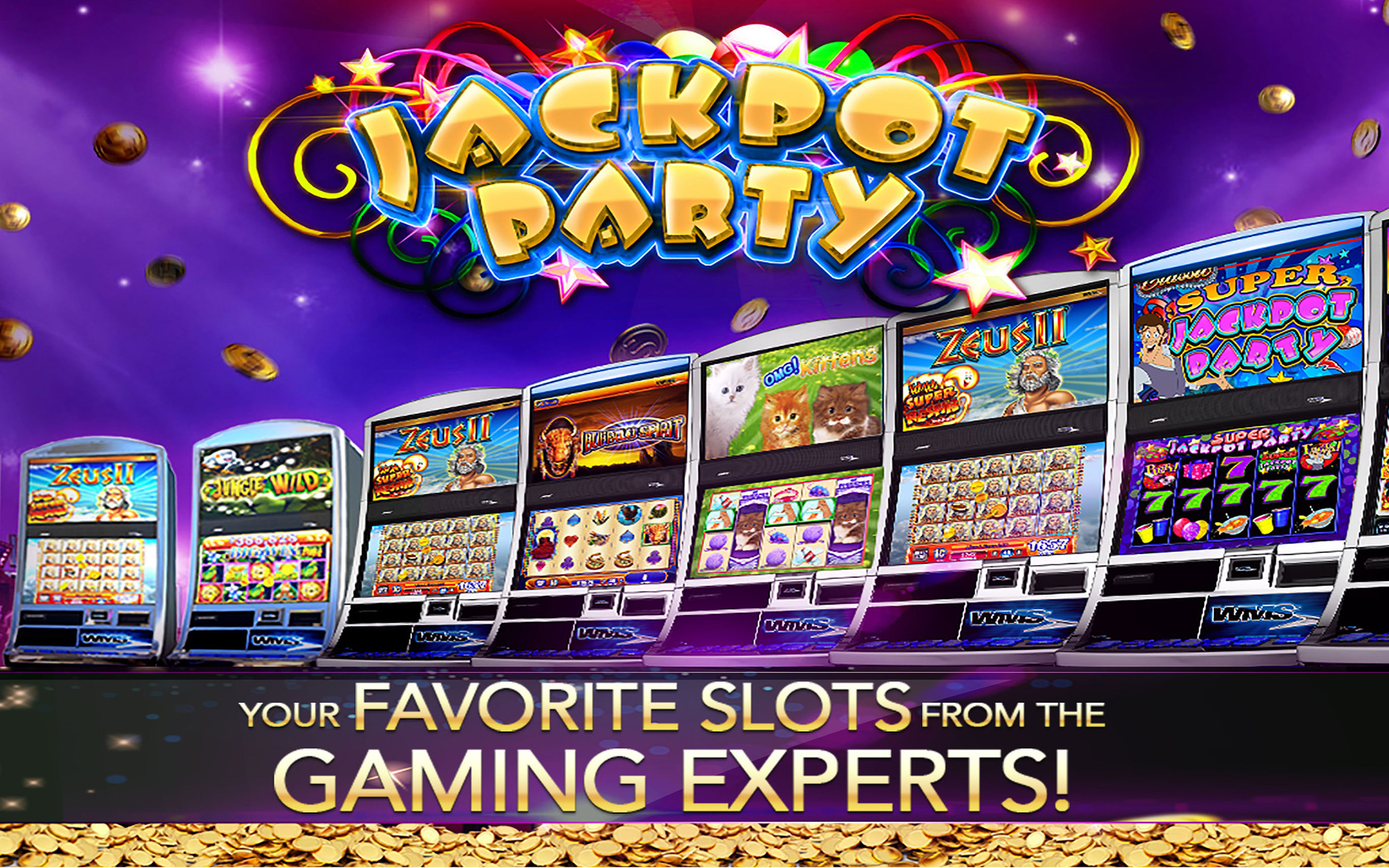 Amazon.com: Jackpot Party Casino Slots - Free Vegas Slot Games HD ...