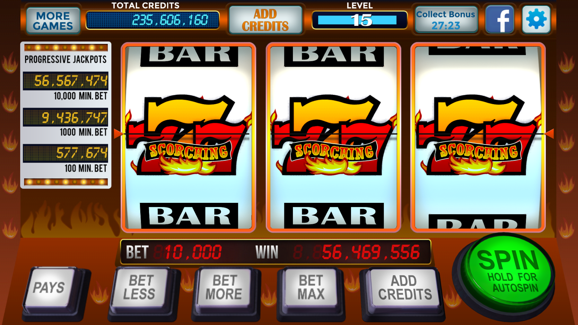 777 Stars Casino Classic Slots - Free Old Style Downtown Vegas Slot ...