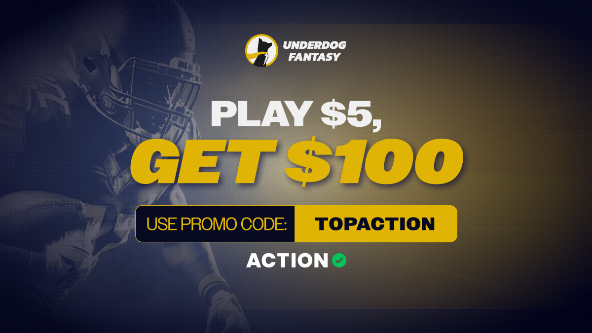 Underdog Fantasy Promo Code TOPACTION: Claim $100 Bonus Now