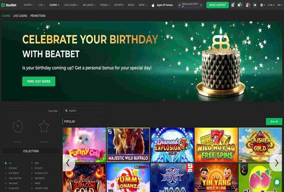 Beatbet Casino Review: max. 100% up to €1,500 + 150 FS