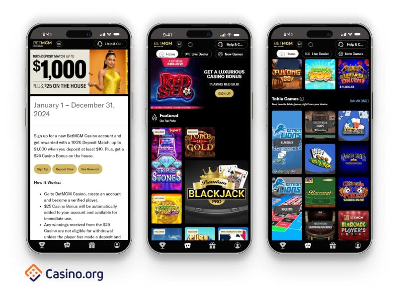 7 Best Michigan Casino Bonuses & Promo Codes in 2024 💰