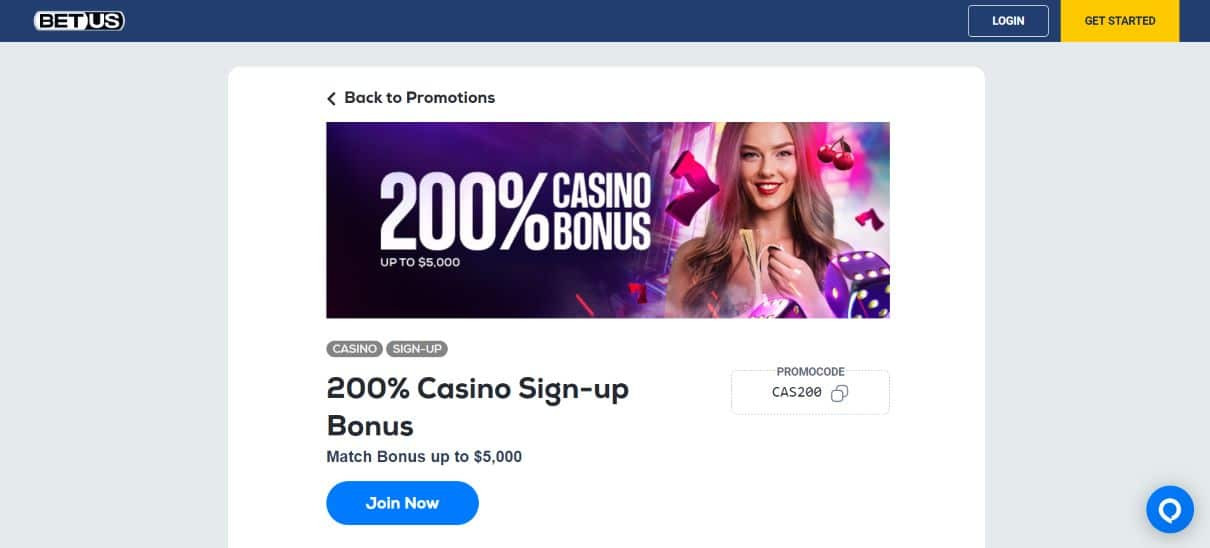 BetUS Casino Review and Casino Promo Codes for 2024