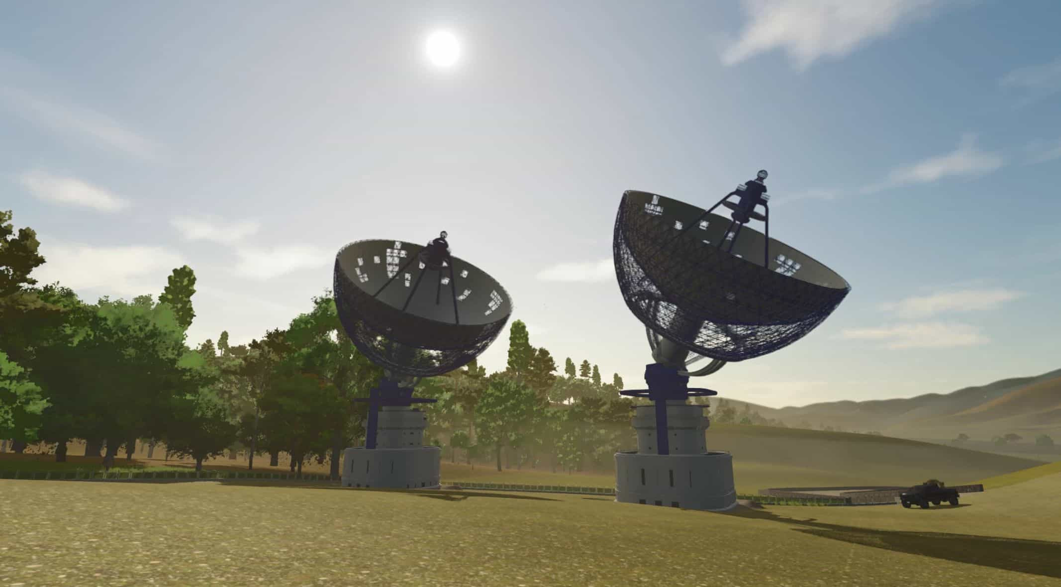 FS25 Deep Space Transmission Dish v1.0 - FS 25 Objects Mod Download