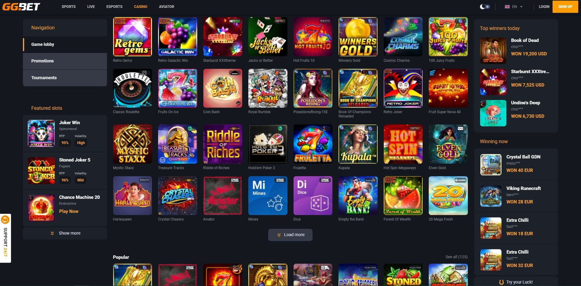 GGBet Casino Review - Safe or Scam?