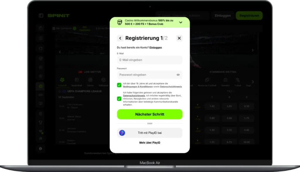 Spinit Casino Login – Ihr Zugang zu Top-Spielen und Boni