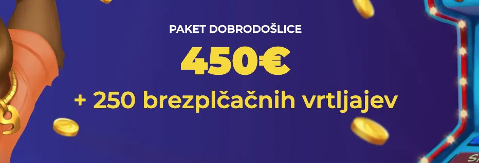 Nine Casino Slovenia 🇸🇮 | Up to €450 + 250 BV Welcome Bonus
