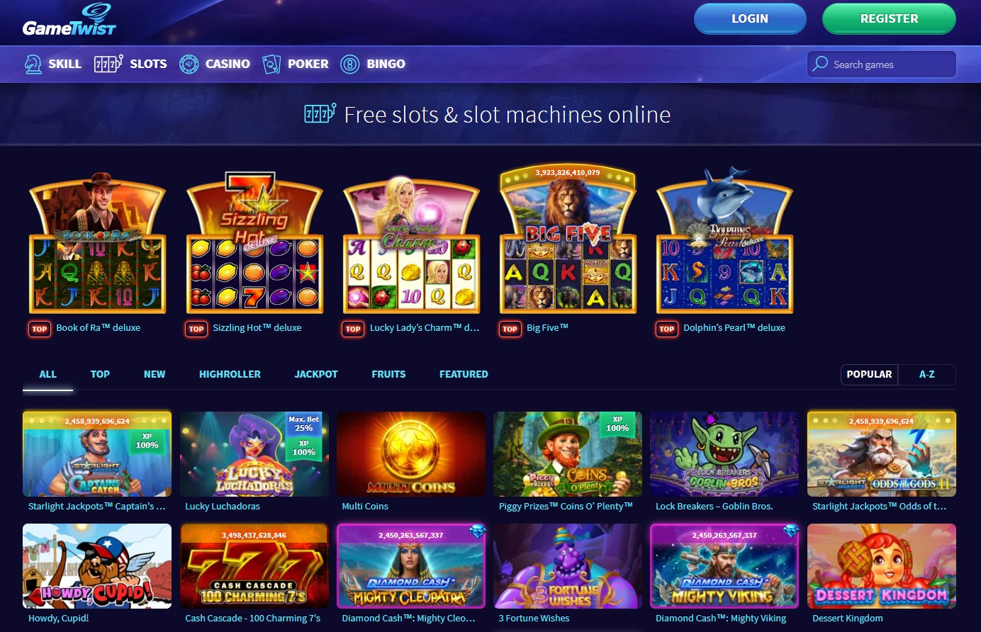 Gametwist Online Casino Experiences with Bonus and App