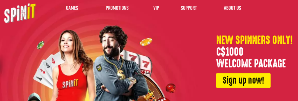 Spinit | Up to €1000 in December 2025 | EkstraPoint